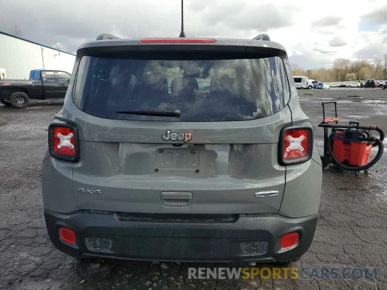 6 fotografías del automóvil dañado ZACNJBBB9LPL28896 JEEP RENEGADE 2020