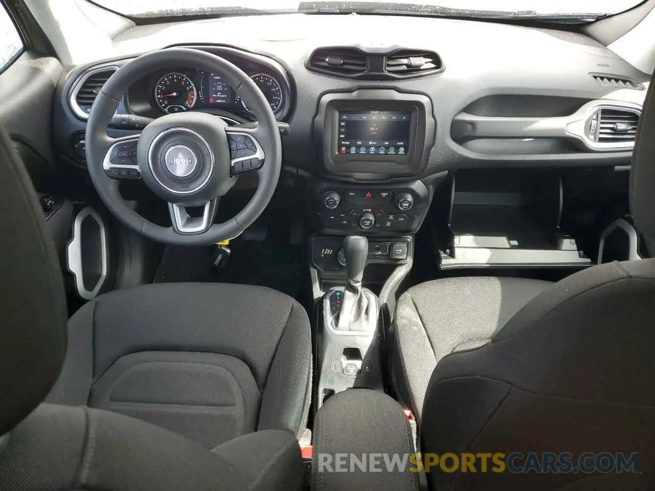 8 fotografías del automóvil dañado ZACNJBBB9LPL28896 JEEP RENEGADE 2020