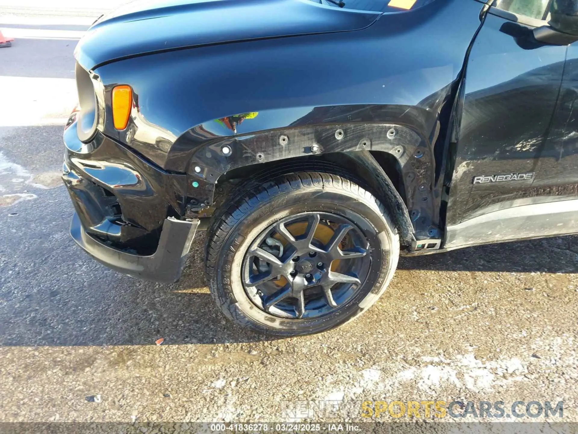 6 fotografías del automóvil dañado ZACNJBBB9LPL96907 JEEP RENEGADE 2020