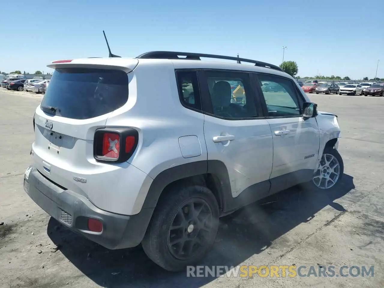 3 fotografías del automóvil dañado ZACNJBBBXLPL42094 JEEP RENEGADE 2020