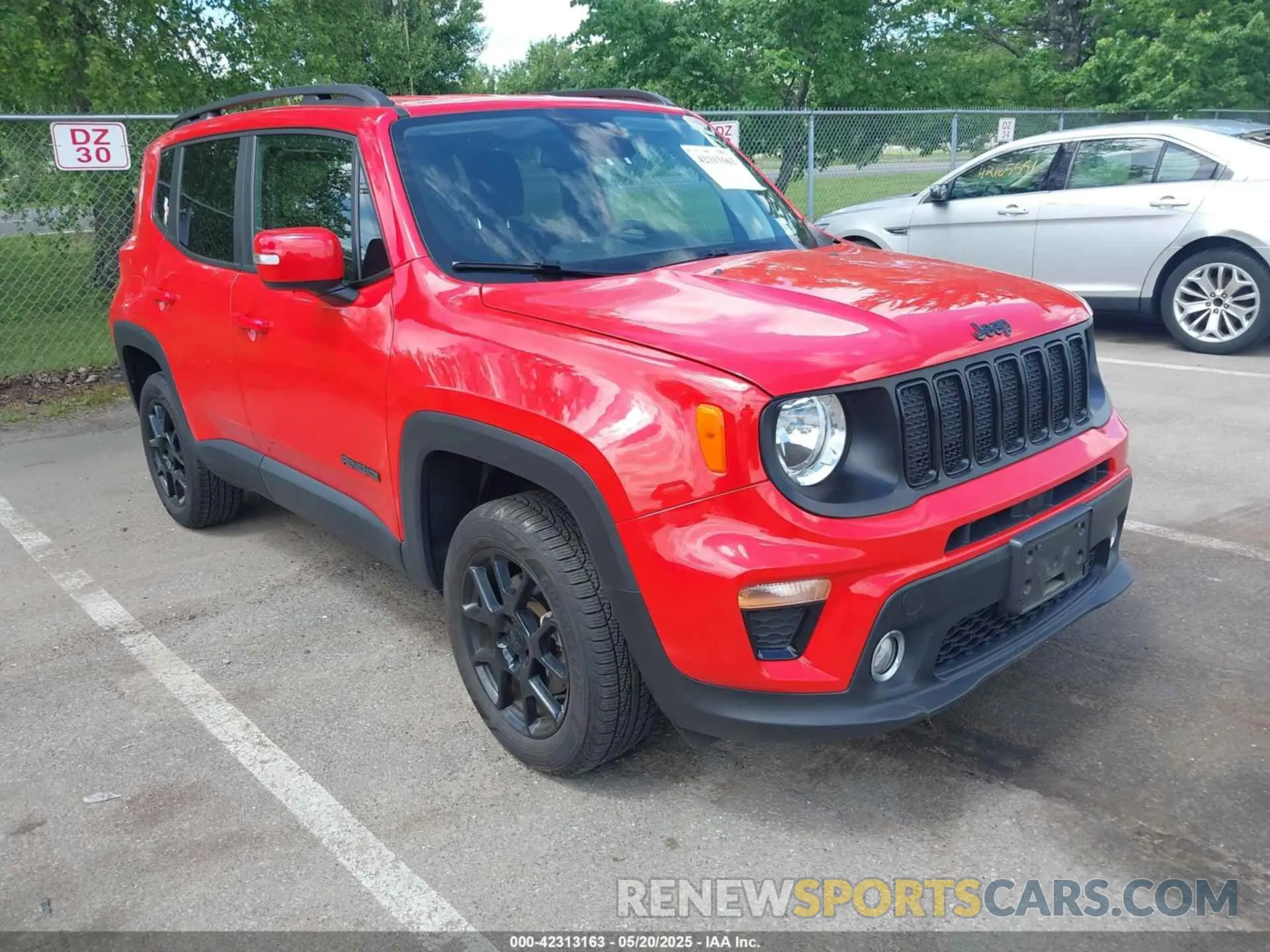 1 fotografías del automóvil dañado ZACNJBBBXLPL84152 JEEP RENEGADE 2020
