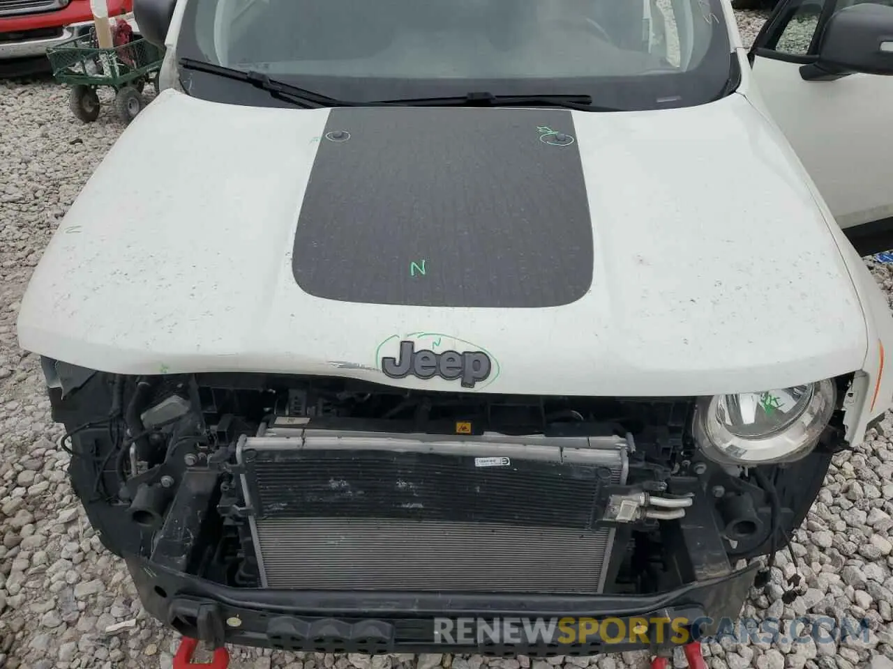 12 fotografías del automóvil dañado ZACNJBC11LPK98282 JEEP RENEGADE 2020