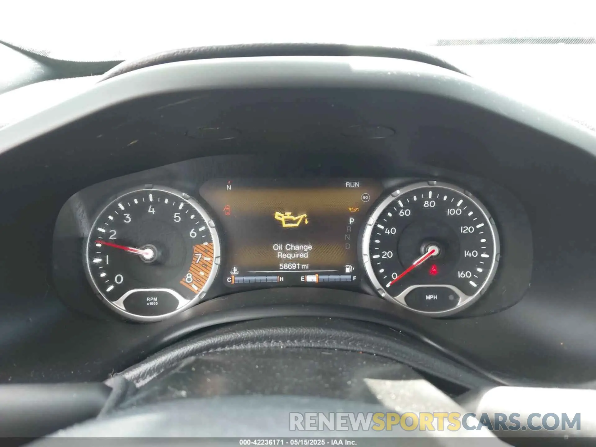 7 fotografías del automóvil dañado ZACNJBC16LPL78404 JEEP RENEGADE 2020