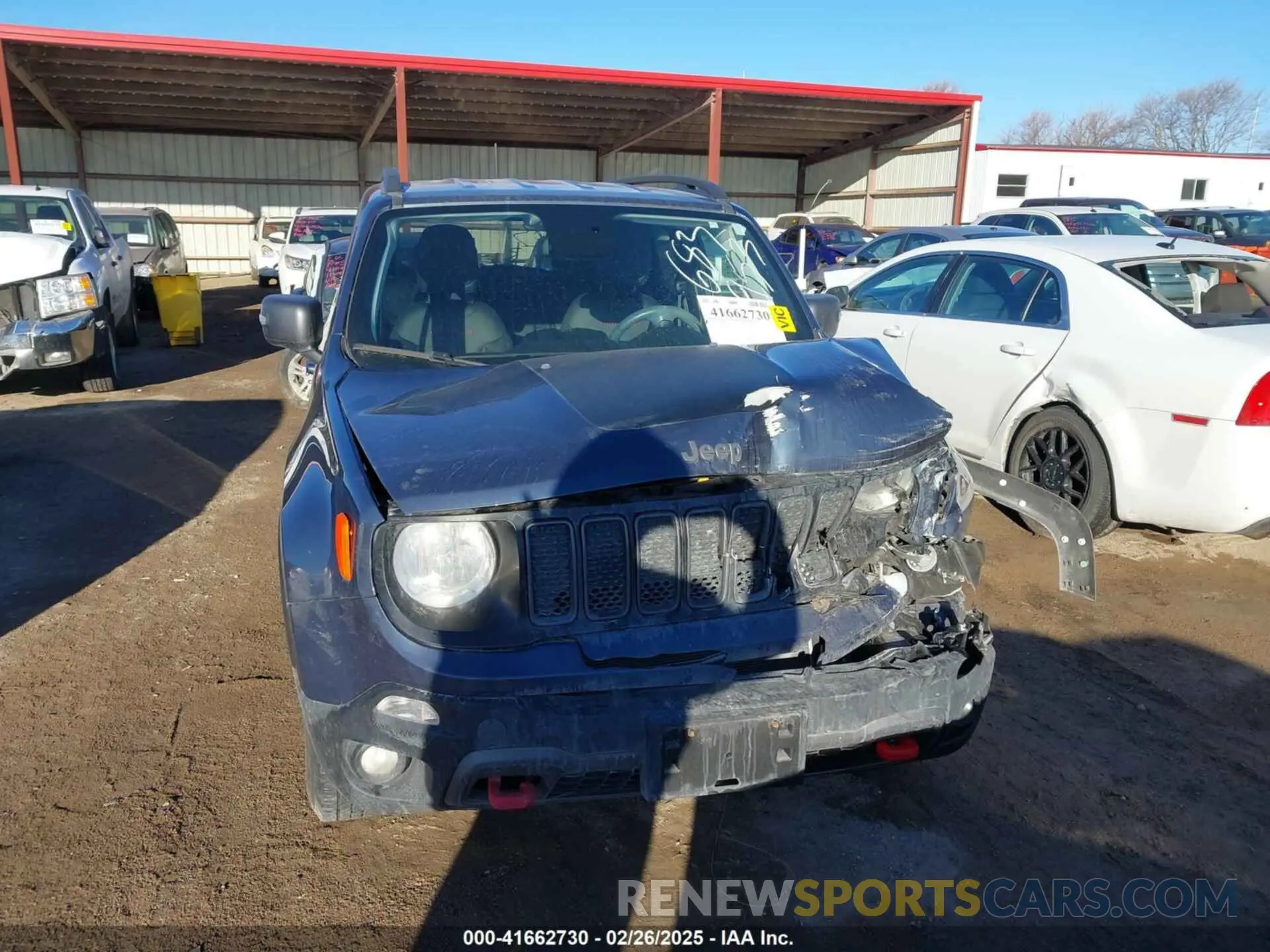 11 fotografías del automóvil dañado ZACNJBC17LPL78475 JEEP RENEGADE 2020