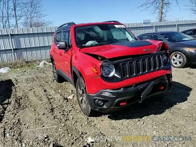 12 fotografías del automóvil dañado ZACNJBC18LPL14512 JEEP RENEGADE 2020