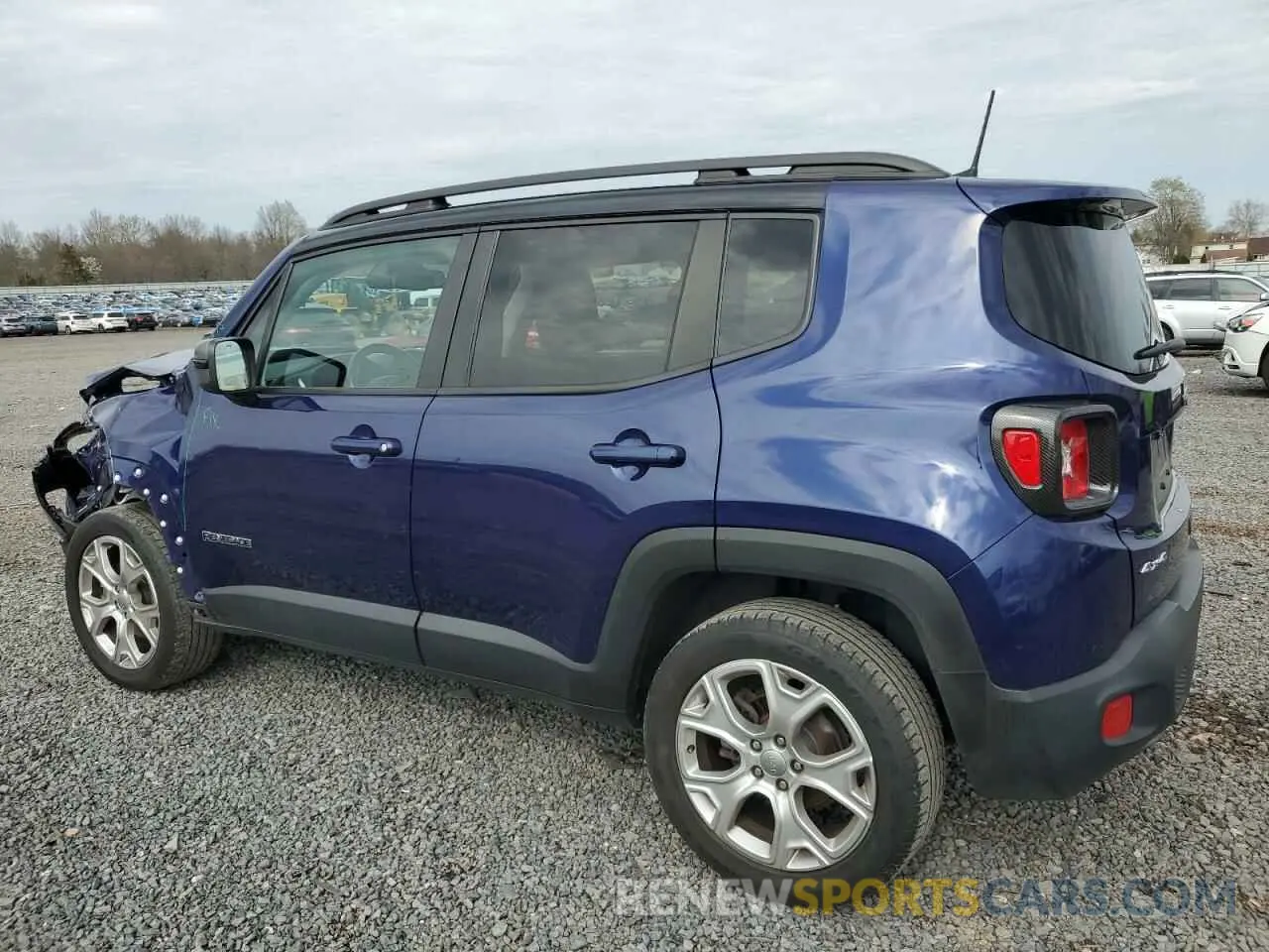 2 fotografías del automóvil dañado ZACNJBD10LPL73598 JEEP RENEGADE 2020