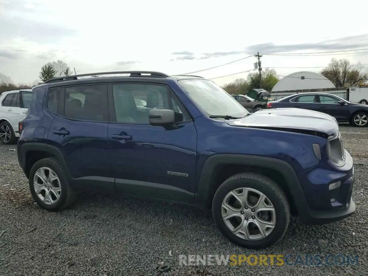 4 fotografías del automóvil dañado ZACNJBD10LPL73598 JEEP RENEGADE 2020