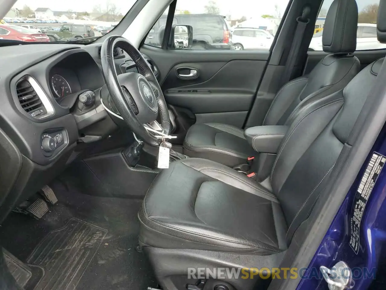 7 fotografías del automóvil dañado ZACNJBD10LPL73598 JEEP RENEGADE 2020