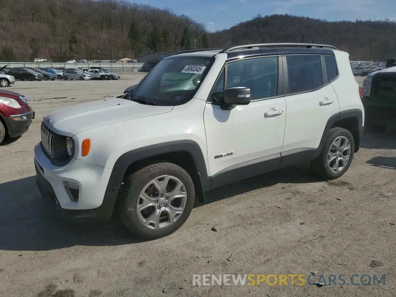 1 fotografías del automóvil dañado ZACNJBD13LPL72008 JEEP RENEGADE 2020