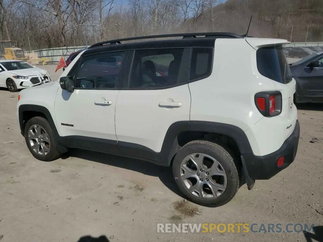 2 fotografías del automóvil dañado ZACNJBD13LPL72008 JEEP RENEGADE 2020
