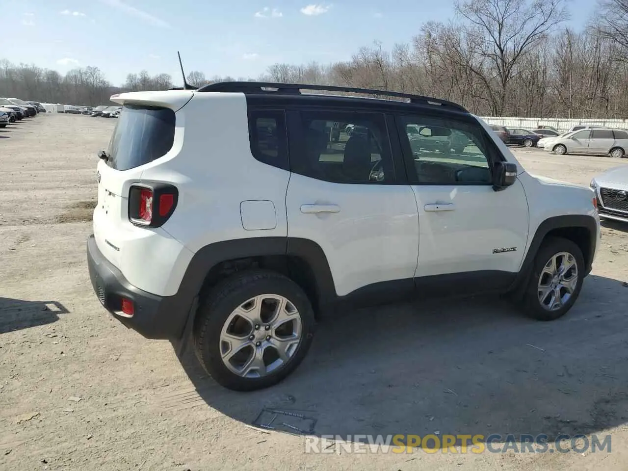 3 fotografías del automóvil dañado ZACNJBD13LPL72008 JEEP RENEGADE 2020