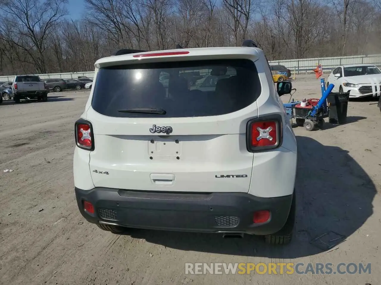 6 fotografías del automóvil dañado ZACNJBD13LPL72008 JEEP RENEGADE 2020