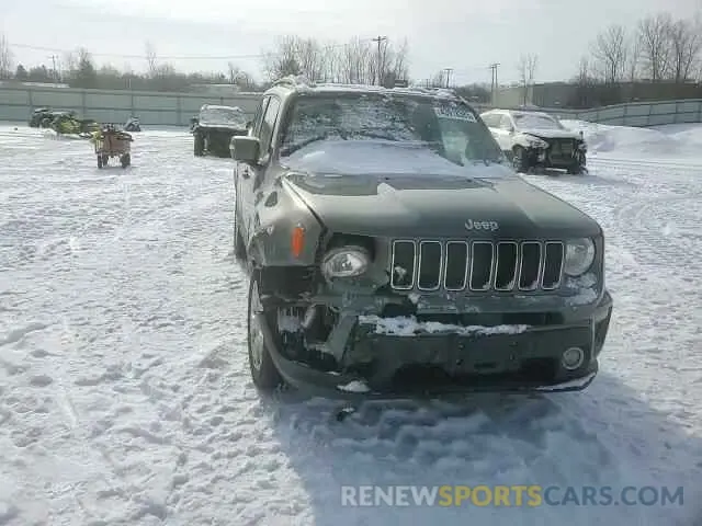 12 fotografías del automóvil dañado ZACNJBD16LPL76313 JEEP RENEGADE 2020