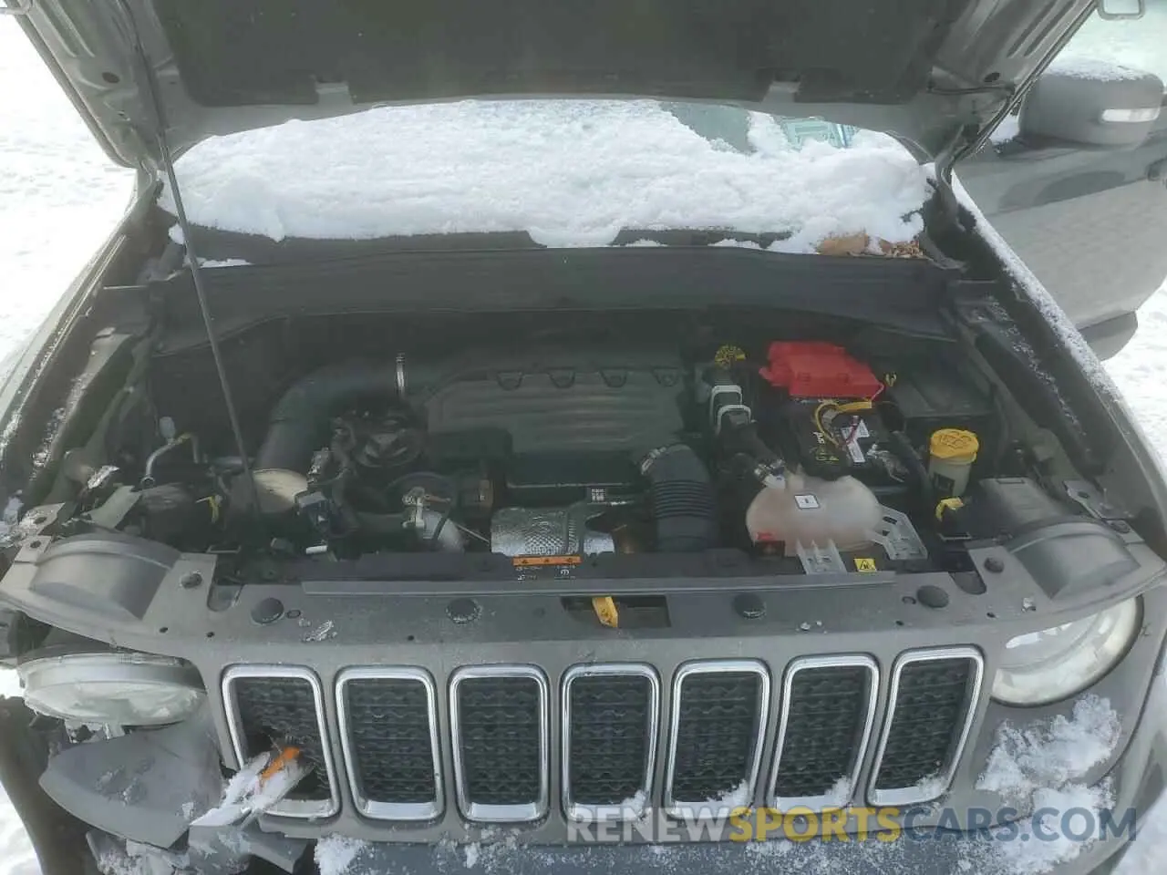 13 fotografías del automóvil dañado ZACNJBD16LPL76313 JEEP RENEGADE 2020