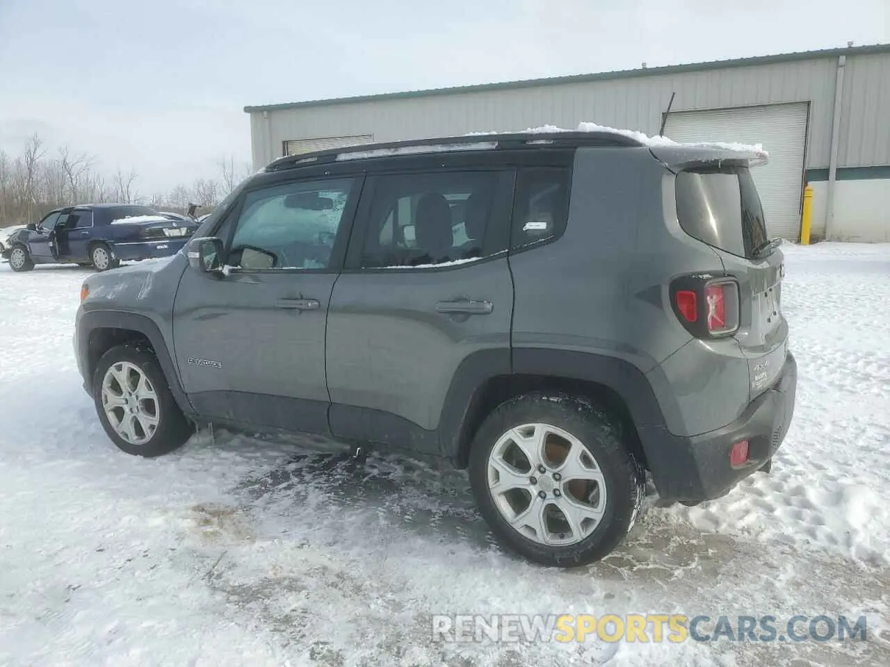 2 fotografías del automóvil dañado ZACNJBD16LPL76313 JEEP RENEGADE 2020