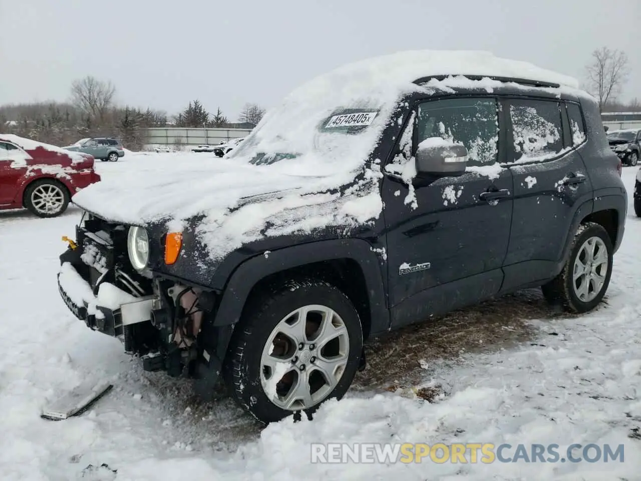 1 fotografías del automóvil dañado ZACNJBD17LPL70570 JEEP RENEGADE 2020