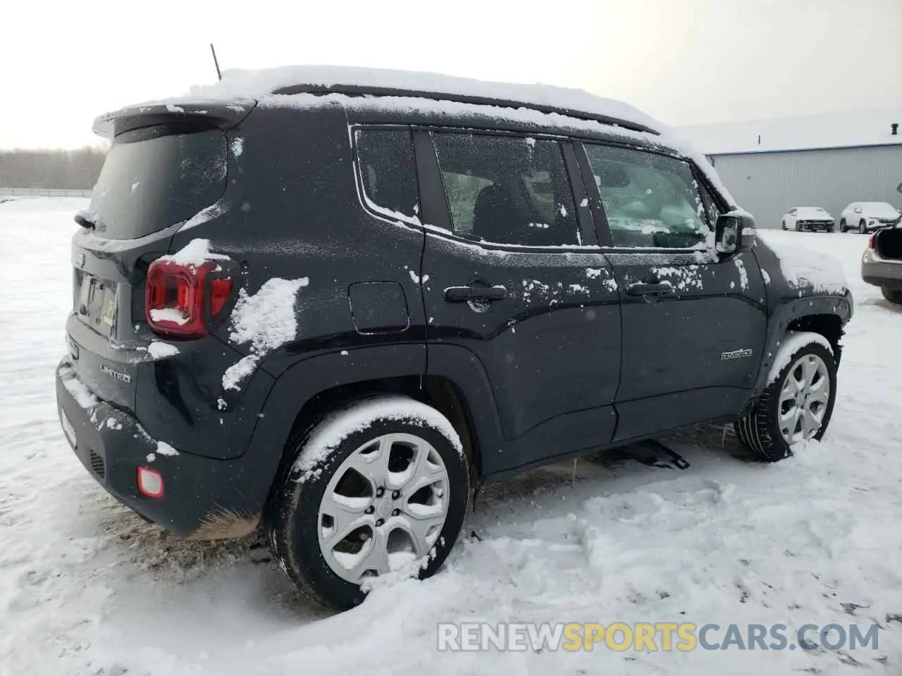 3 fotografías del automóvil dañado ZACNJBD17LPL70570 JEEP RENEGADE 2020