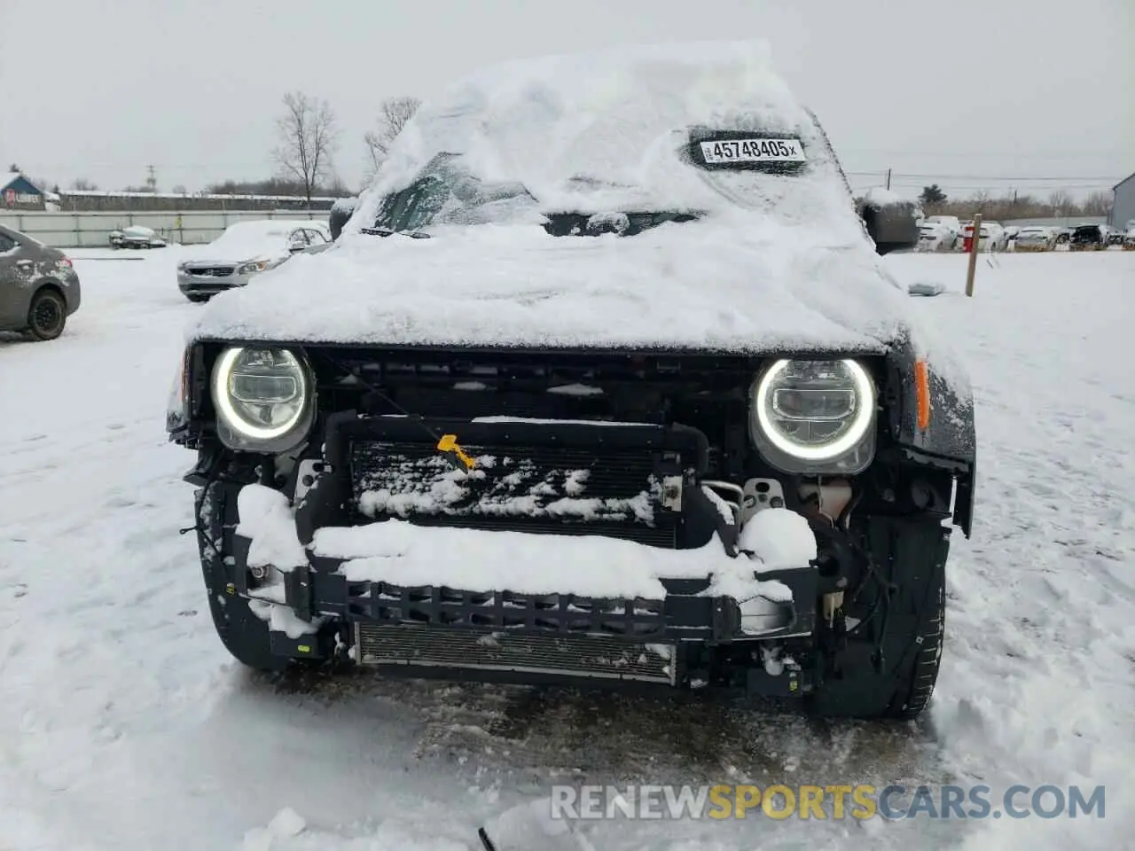 5 fotografías del automóvil dañado ZACNJBD17LPL70570 JEEP RENEGADE 2020
