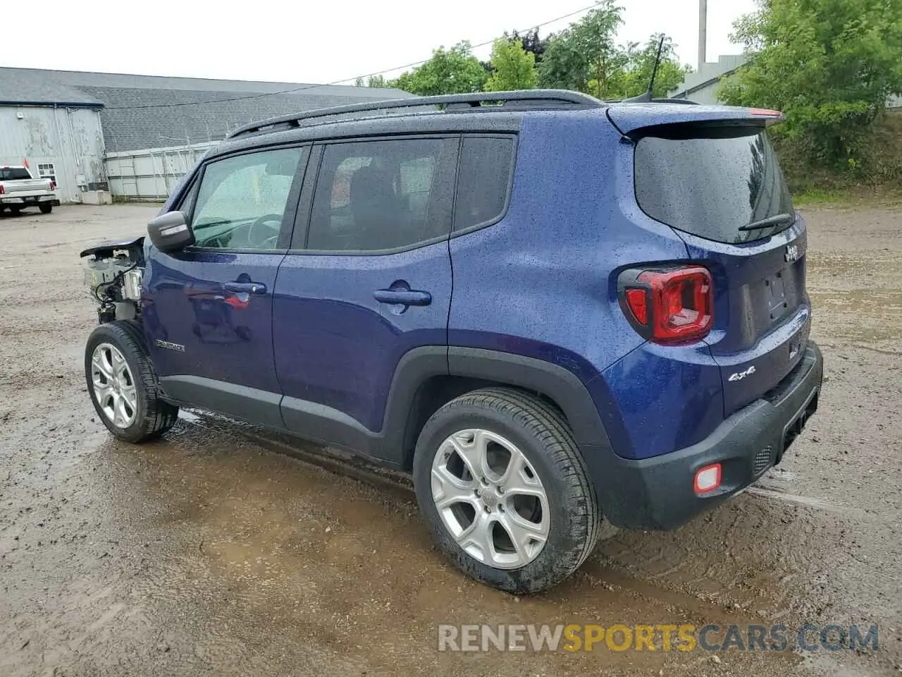 2 fotografías del automóvil dañado ZACNJBD18LPL82744 JEEP RENEGADE 2020