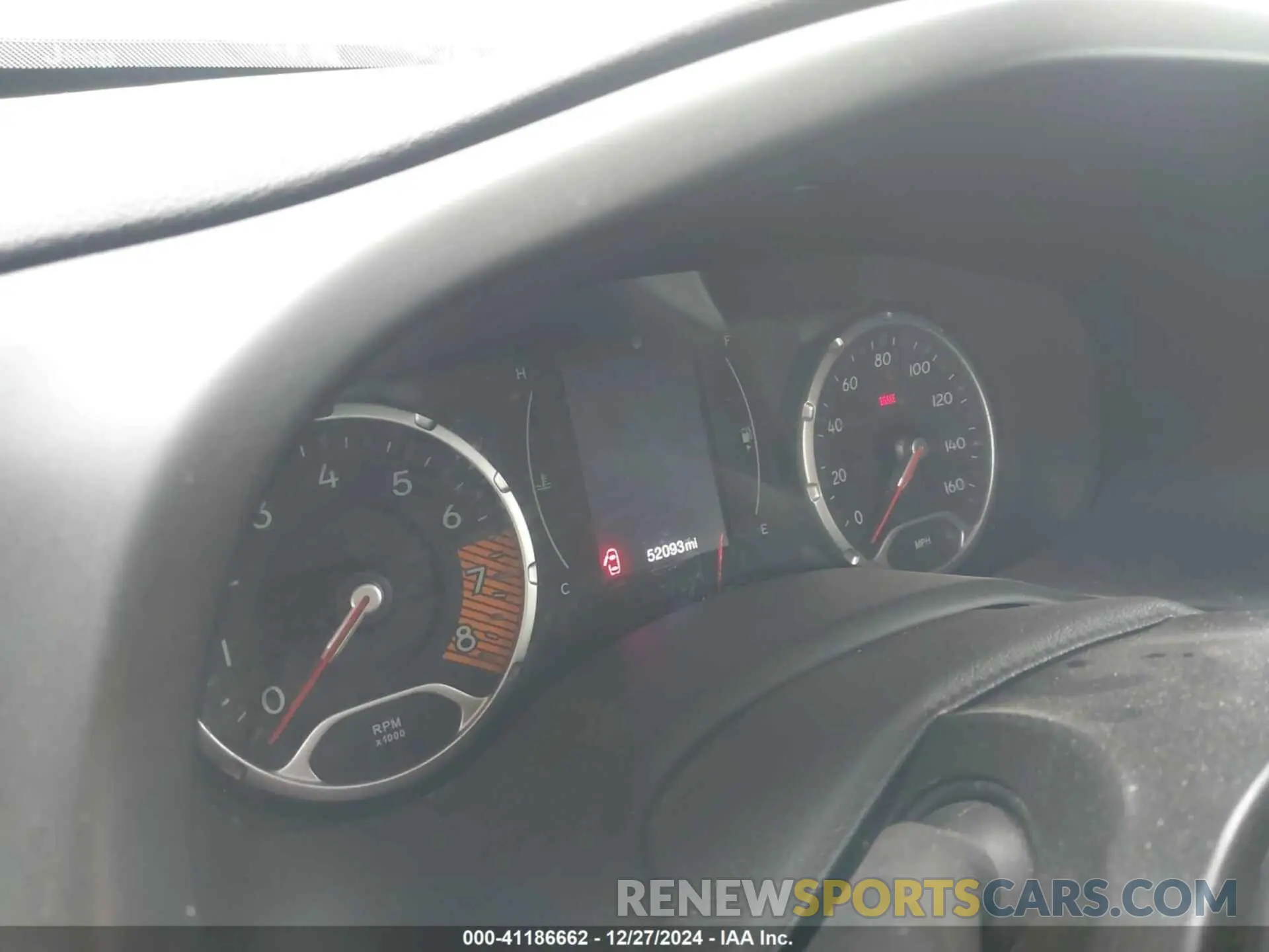 7 fotografías del automóvil dañado ZACNJCAB0MPM12761 JEEP RENEGADE 2021