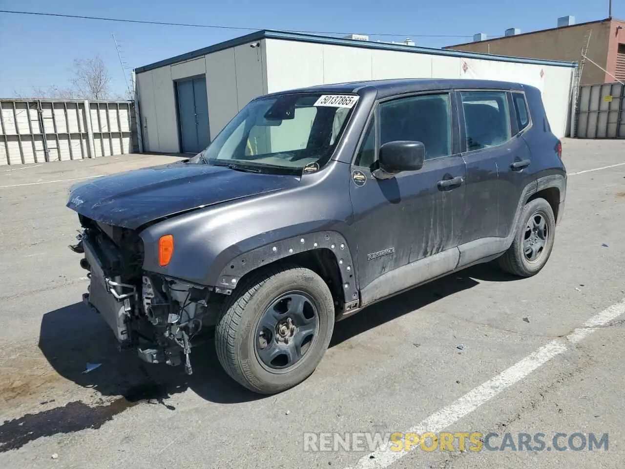 1 fotografías del automóvil dañado ZACNJCAB0MPM21248 JEEP RENEGADE 2021