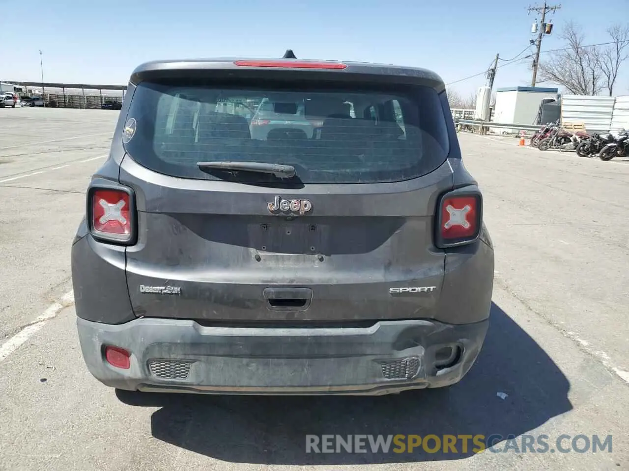 6 fotografías del automóvil dañado ZACNJCAB0MPM21248 JEEP RENEGADE 2021