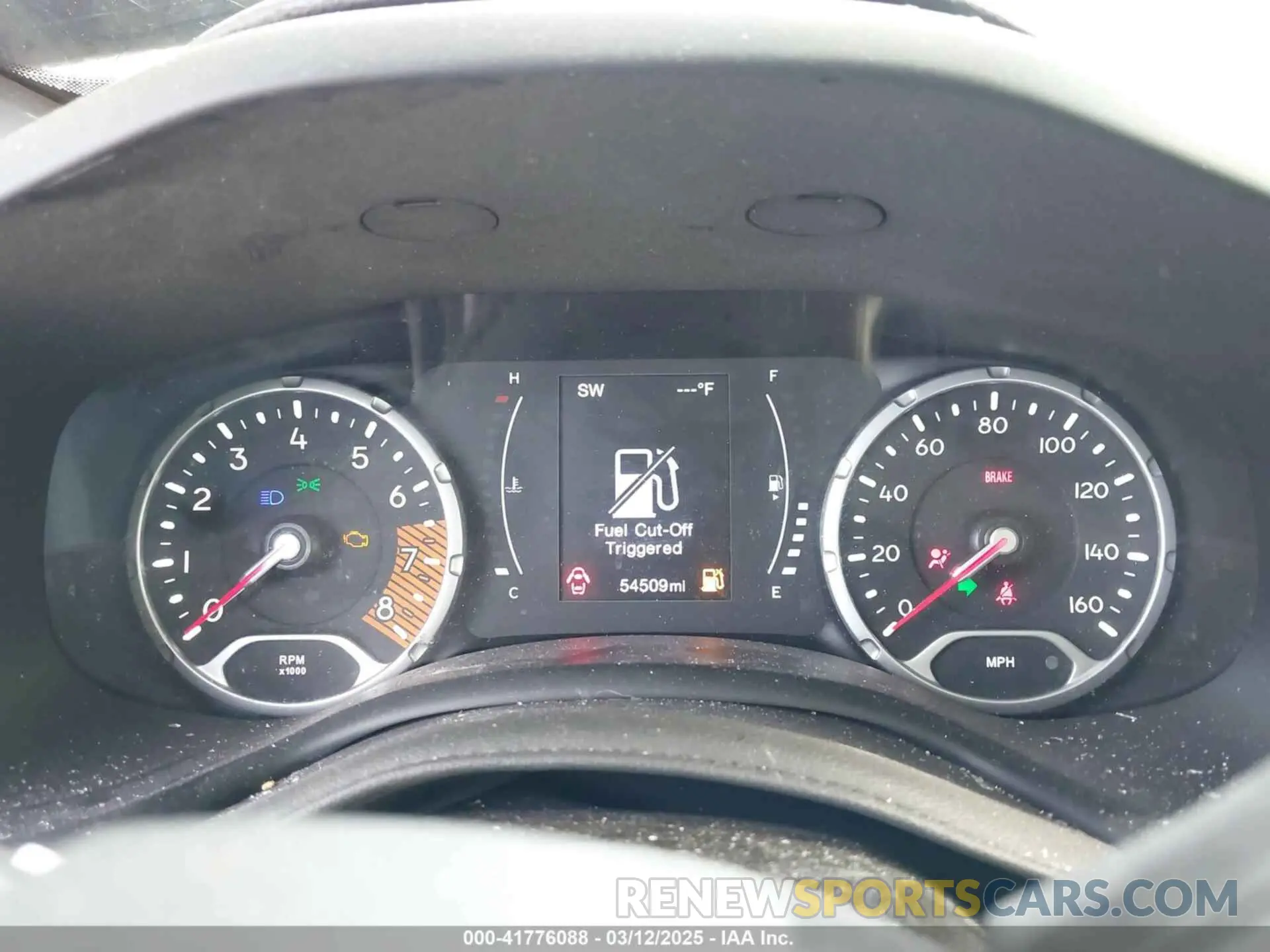7 fotografías del automóvil dañado ZACNJCAB0MPM32217 JEEP RENEGADE 2021