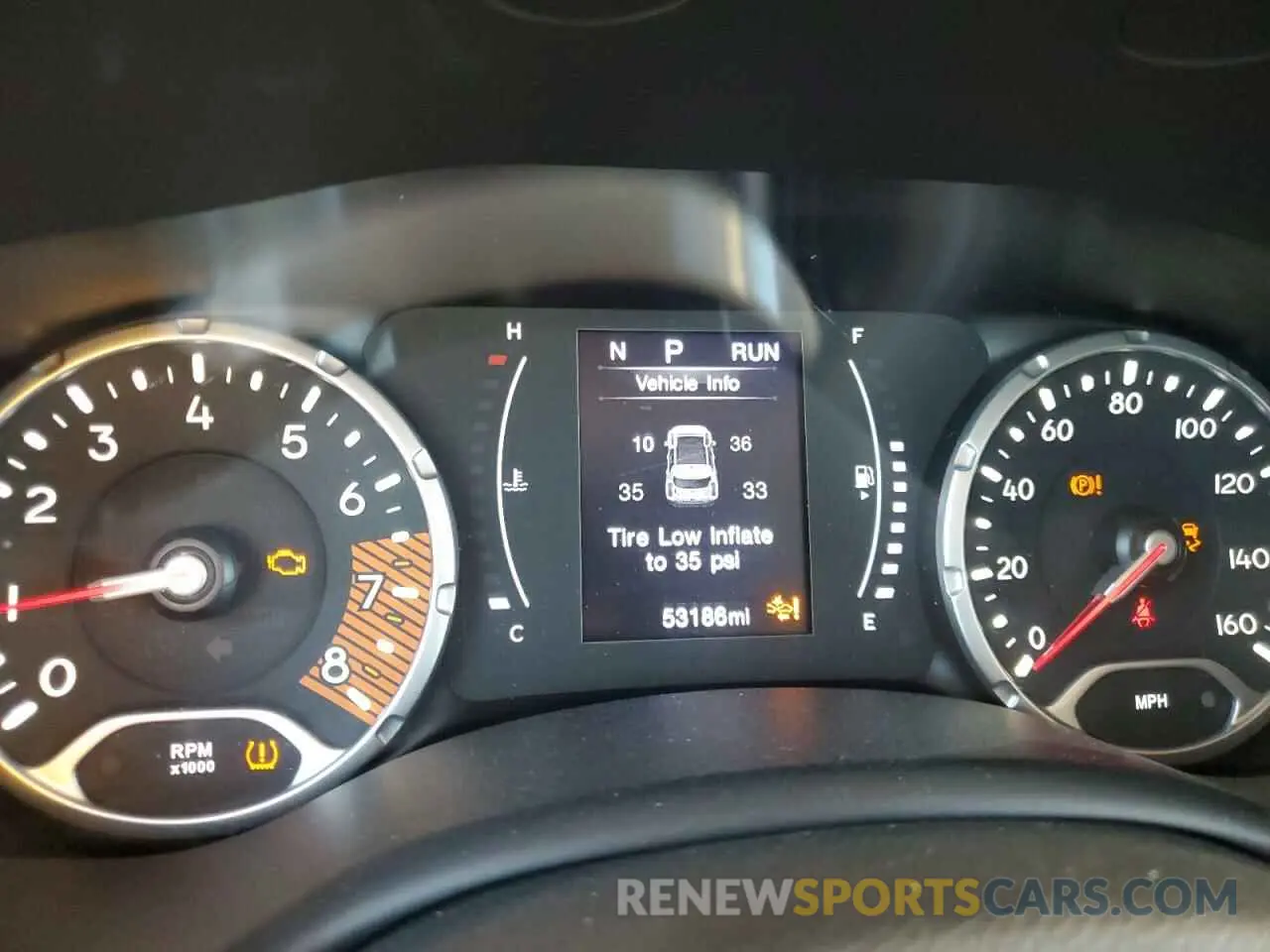 9 fotografías del automóvil dañado ZACNJCAB0MPM48918 JEEP RENEGADE 2021