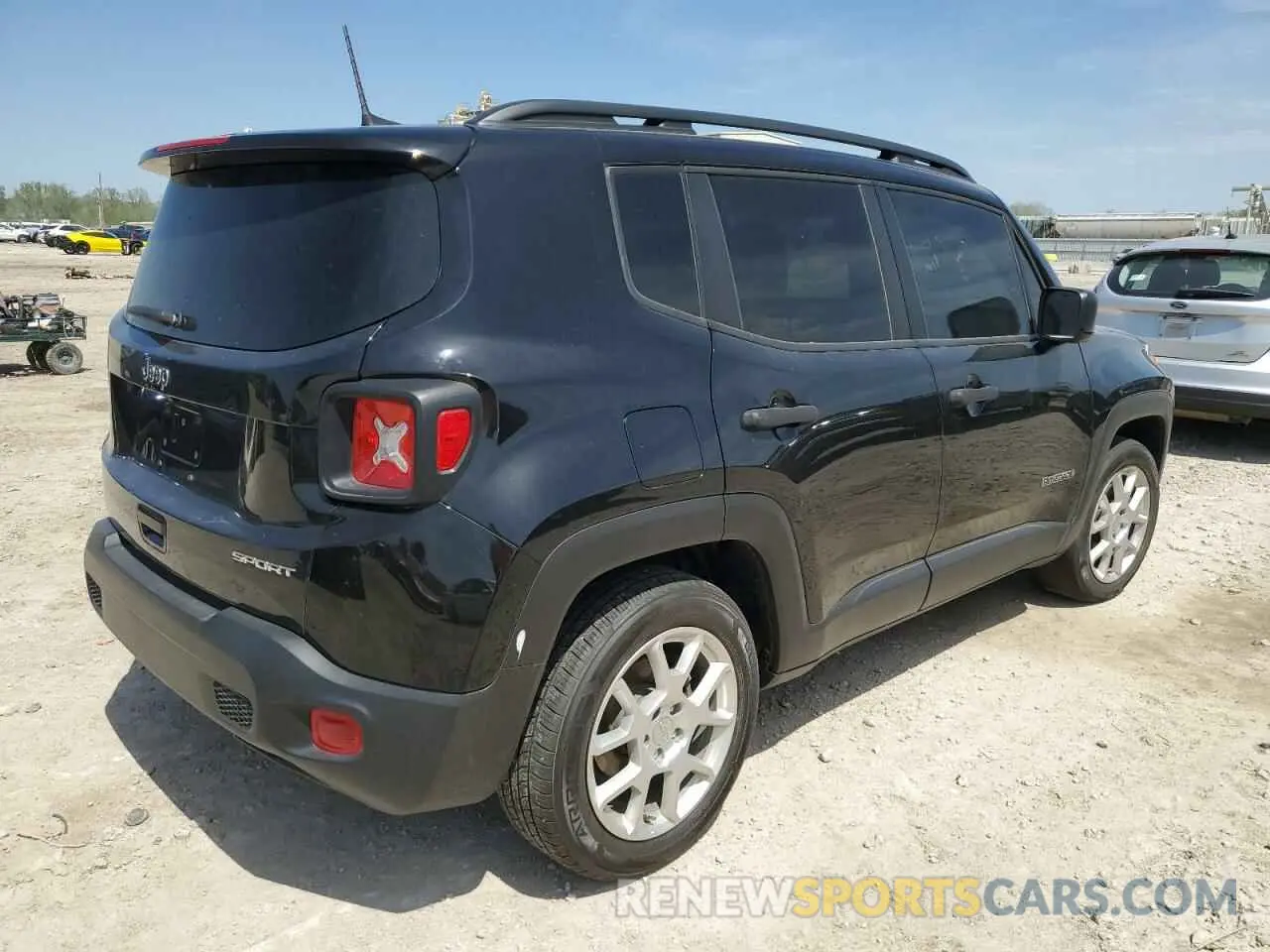3 fotografías del automóvil dañado ZACNJCAB1MPM26894 JEEP RENEGADE 2021