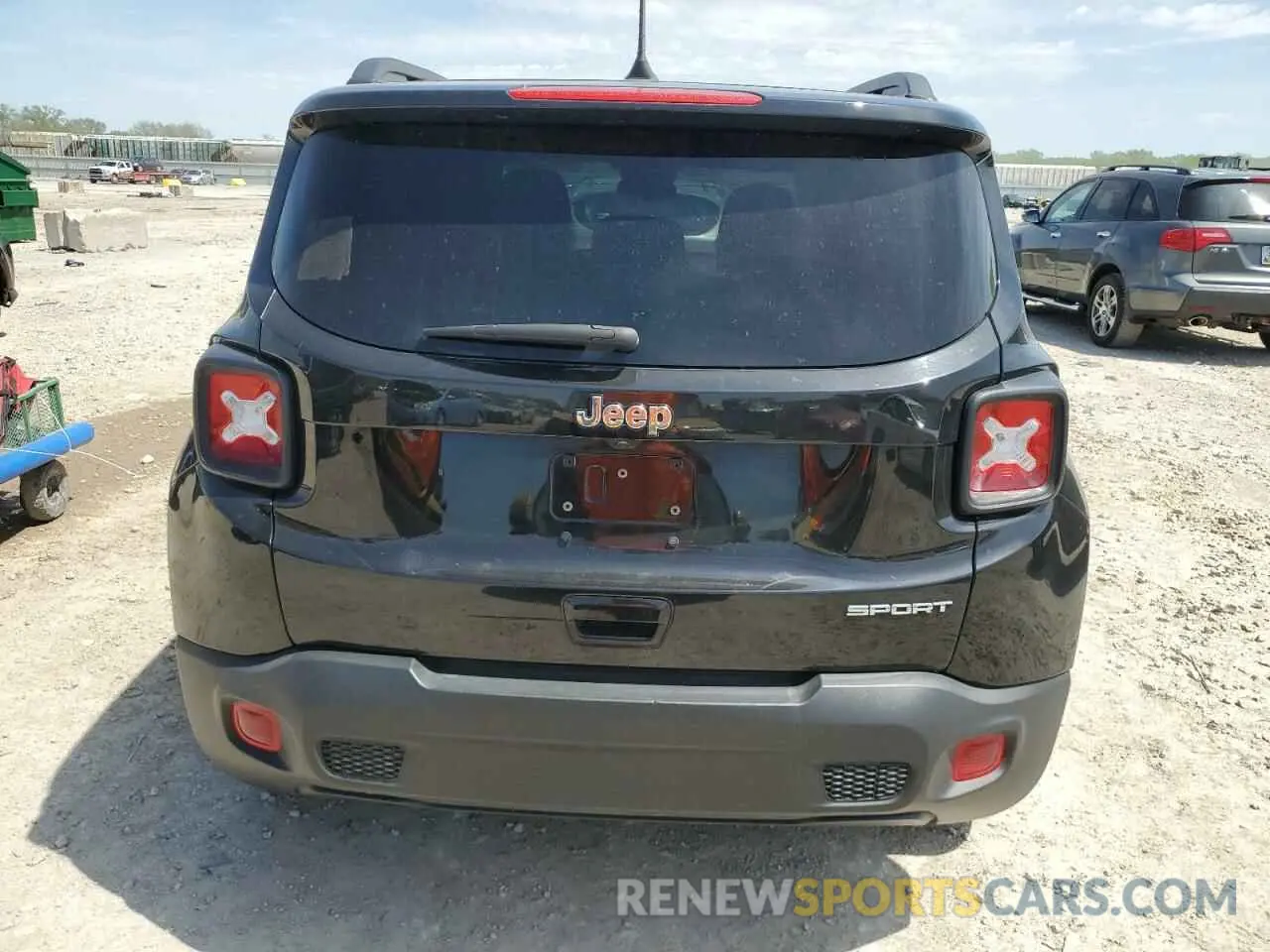6 fotografías del automóvil dañado ZACNJCAB1MPM26894 JEEP RENEGADE 2021