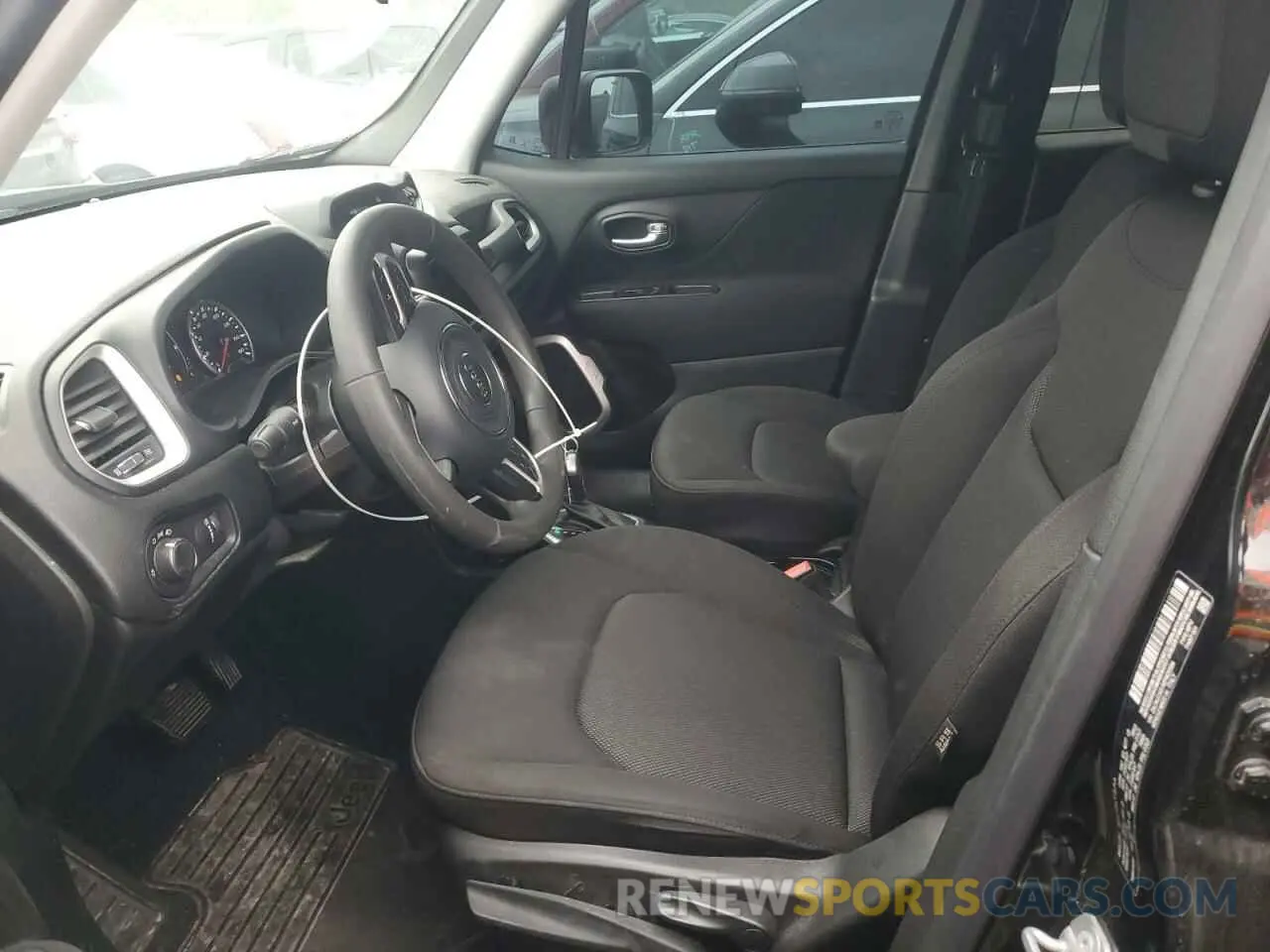 7 fotografías del automóvil dañado ZACNJCAB1MPM26894 JEEP RENEGADE 2021