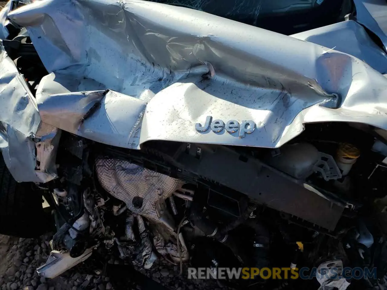 14 fotografías del automóvil dañado ZACNJCAB5MPM24663 JEEP RENEGADE 2021