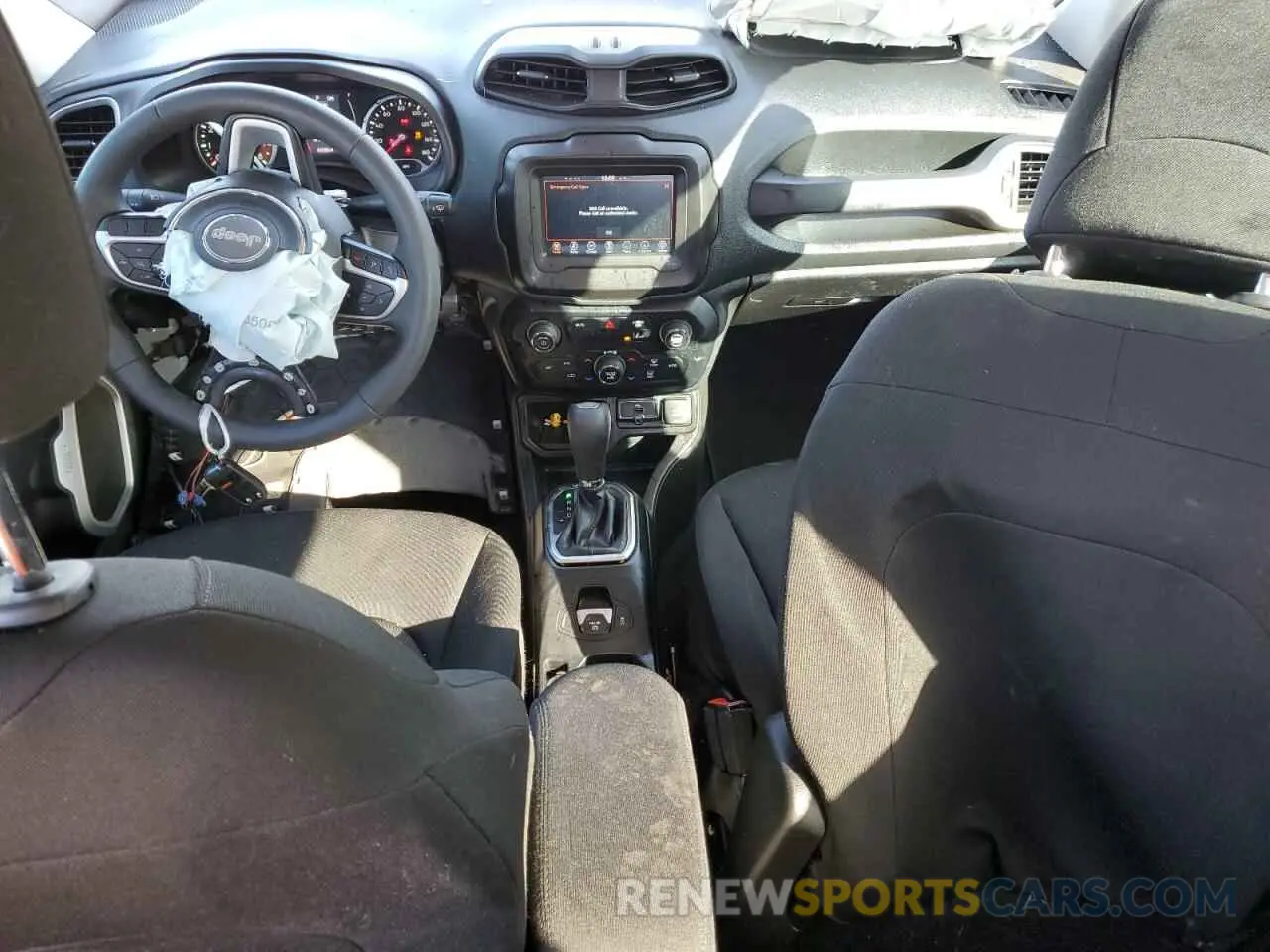 8 fotografías del automóvil dañado ZACNJCAB5MPM24663 JEEP RENEGADE 2021