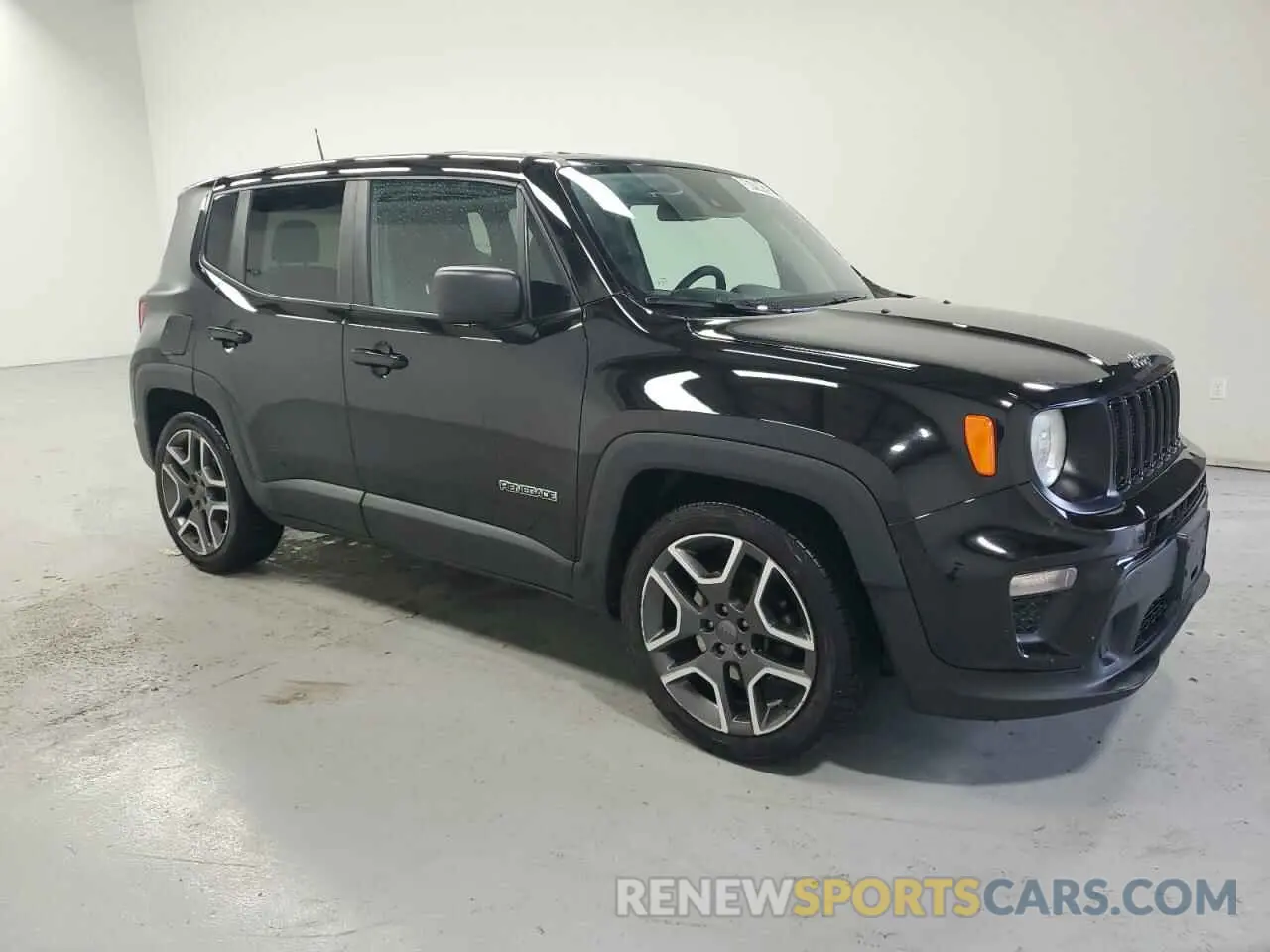 4 fotografías del automóvil dañado ZACNJCAB5MPM33279 JEEP RENEGADE 2021