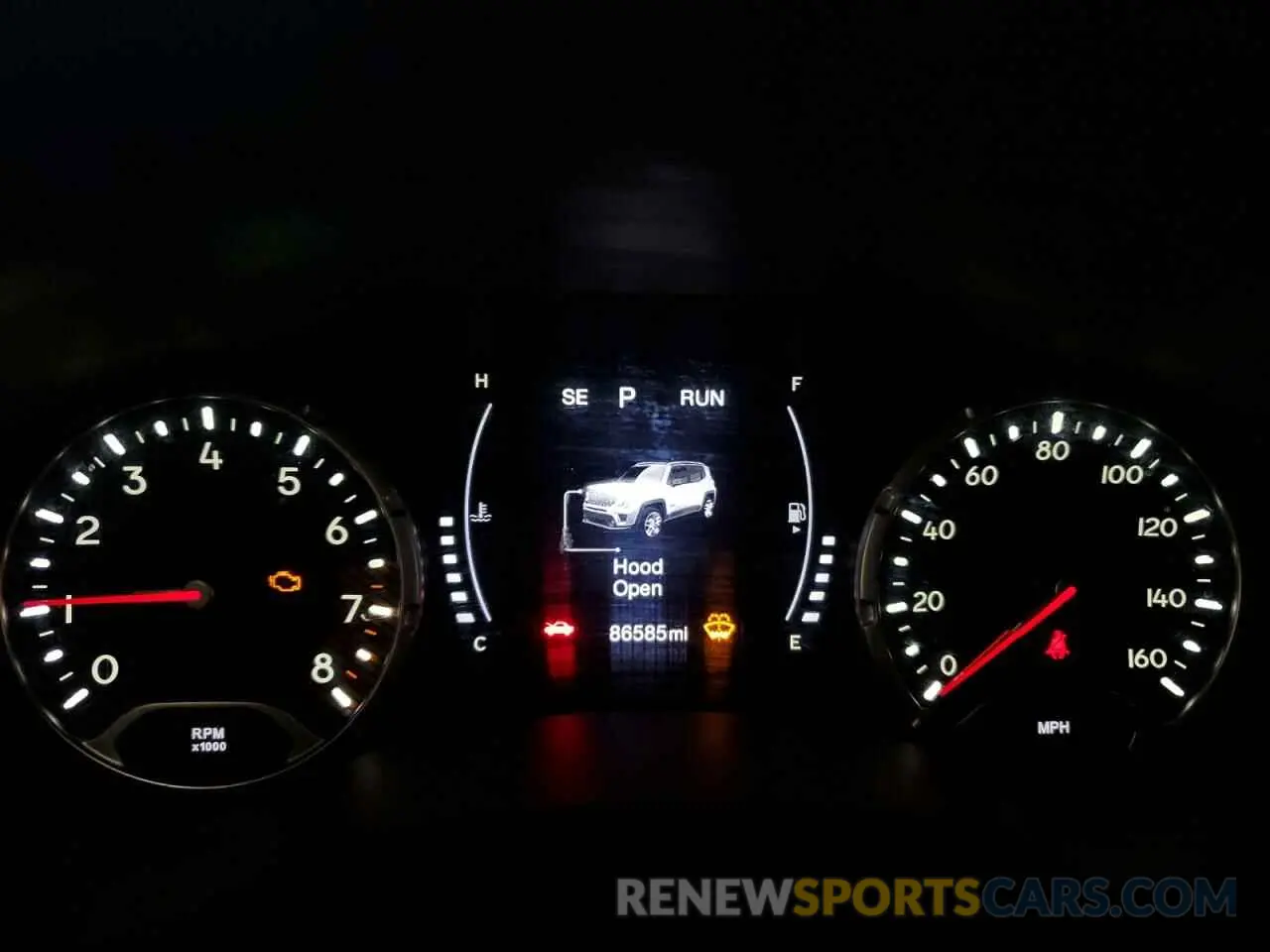 9 fotografías del automóvil dañado ZACNJCAB5MPM33279 JEEP RENEGADE 2021