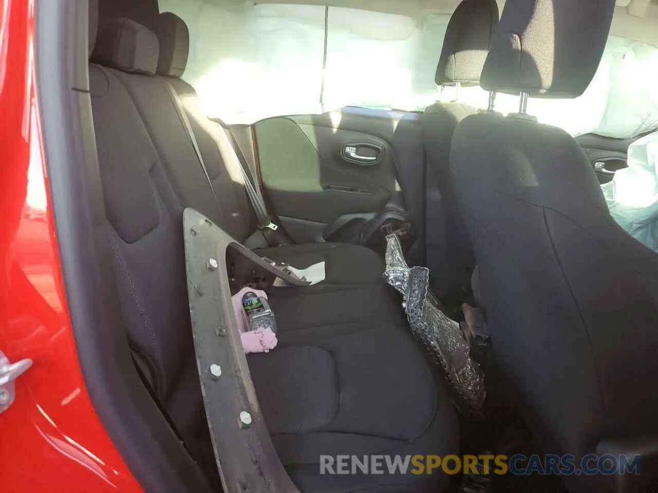 10 fotografías del automóvil dañado ZACNJCAB8MPM21935 JEEP RENEGADE 2021