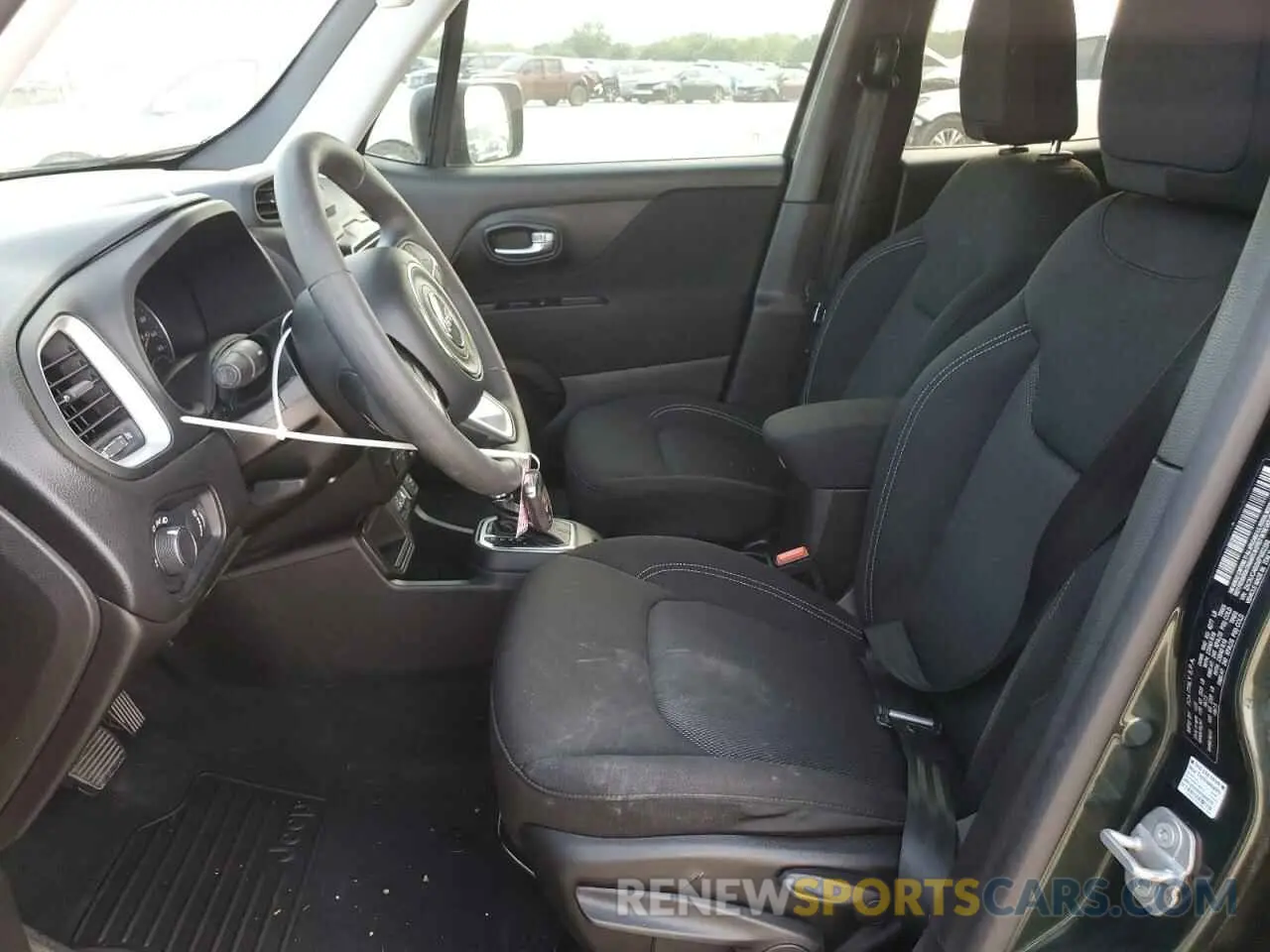 7 fotografías del automóvil dañado ZACNJCAB8MPM52358 JEEP RENEGADE 2021