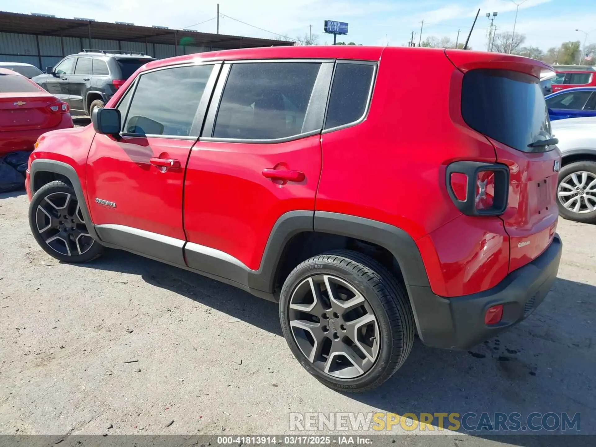 3 fotografías del automóvil dañado ZACNJCAB8MPM72920 JEEP RENEGADE 2021