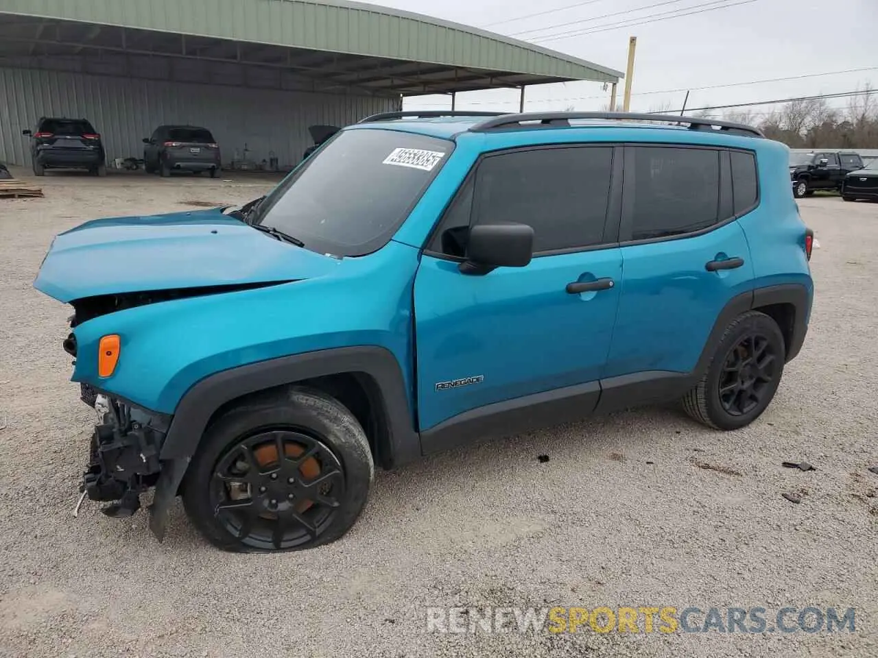 1 fotografías del automóvil dañado ZACNJCAB8MPM93816 JEEP RENEGADE 2021