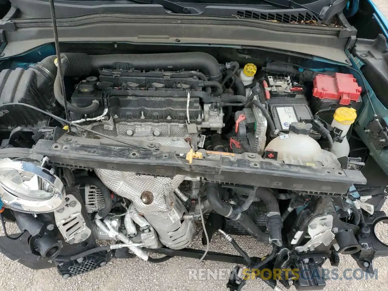 11 fotografías del automóvil dañado ZACNJCAB8MPM93816 JEEP RENEGADE 2021