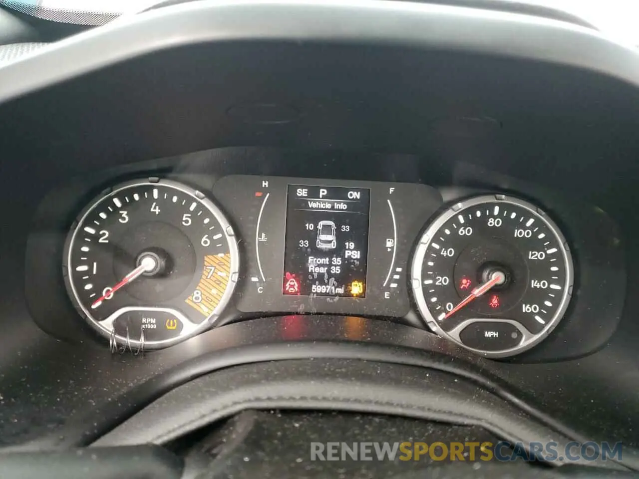 9 fotografías del automóvil dañado ZACNJCAB8MPM93816 JEEP RENEGADE 2021