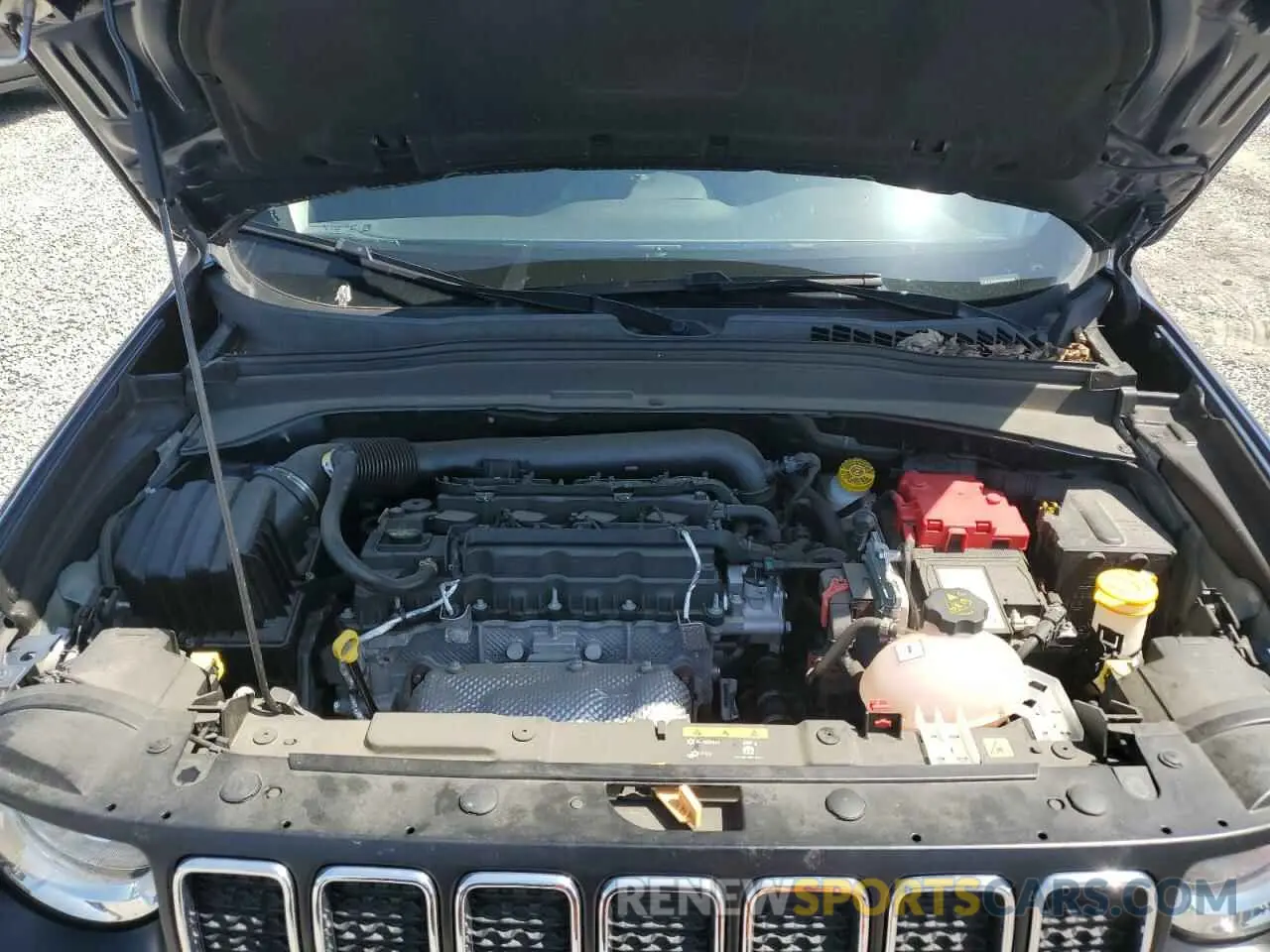 12 fotografías del automóvil dañado ZACNJCAB8MPM95324 JEEP RENEGADE 2021