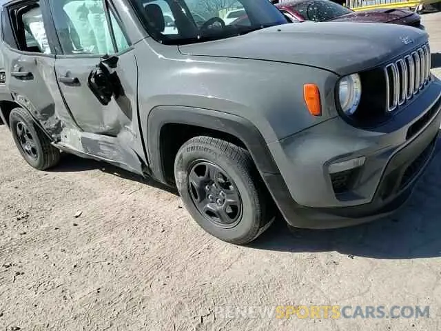 11 fotografías del automóvil dañado ZACNJCAB9MPM30353 JEEP RENEGADE 2021