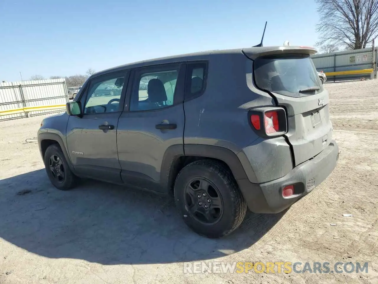 2 fotografías del automóvil dañado ZACNJCAB9MPM30353 JEEP RENEGADE 2021