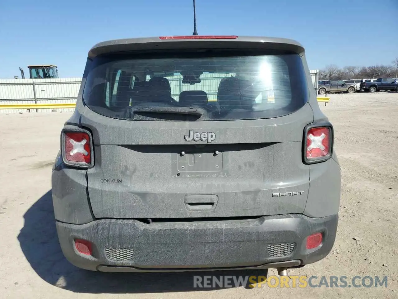 6 fotografías del automóvil dañado ZACNJCAB9MPM30353 JEEP RENEGADE 2021