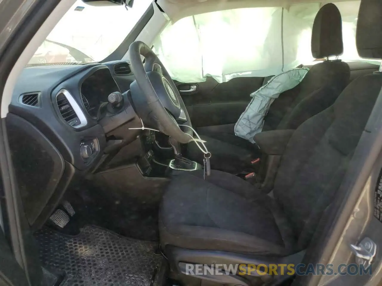 7 fotografías del automóvil dañado ZACNJCAB9MPM30353 JEEP RENEGADE 2021