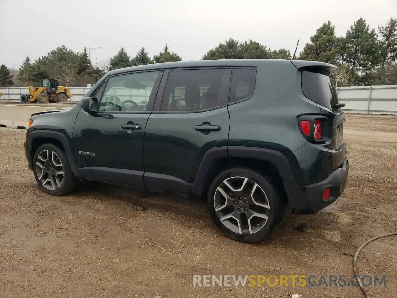2 fotografías del automóvil dañado ZACNJCABXMPM22391 JEEP RENEGADE 2021