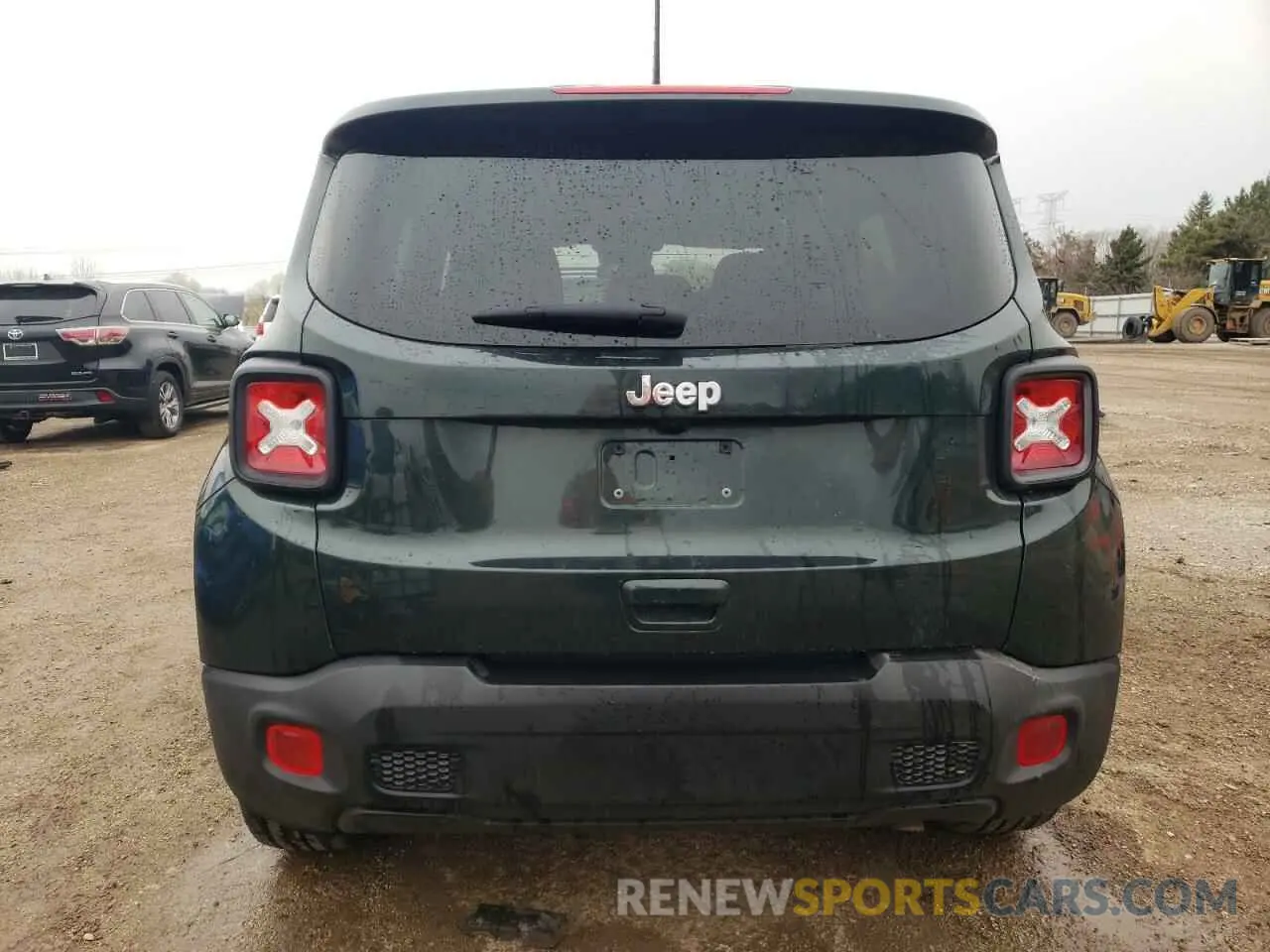 6 fotografías del automóvil dañado ZACNJCABXMPM22391 JEEP RENEGADE 2021