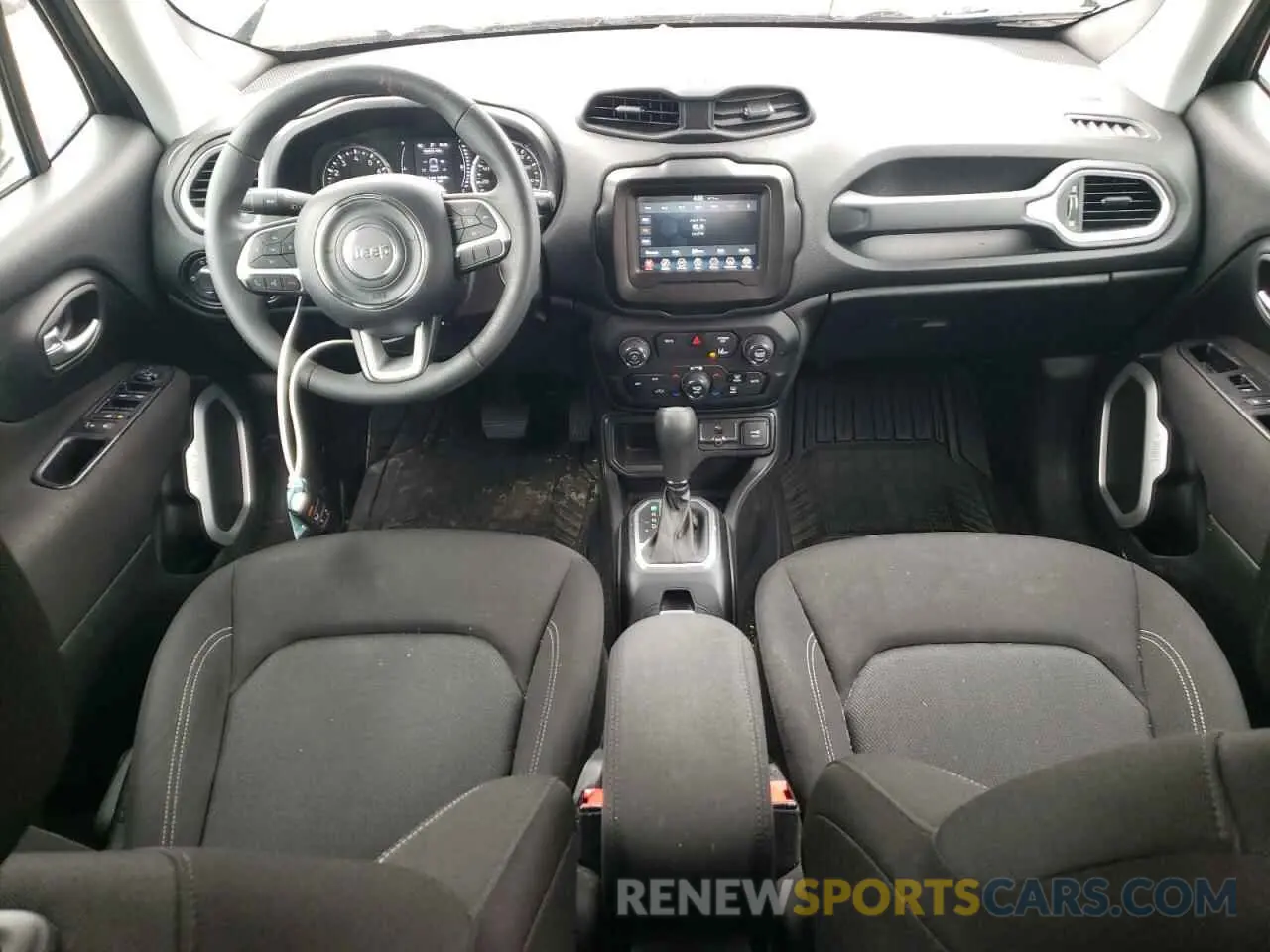 8 fotografías del automóvil dañado ZACNJCABXMPM22391 JEEP RENEGADE 2021