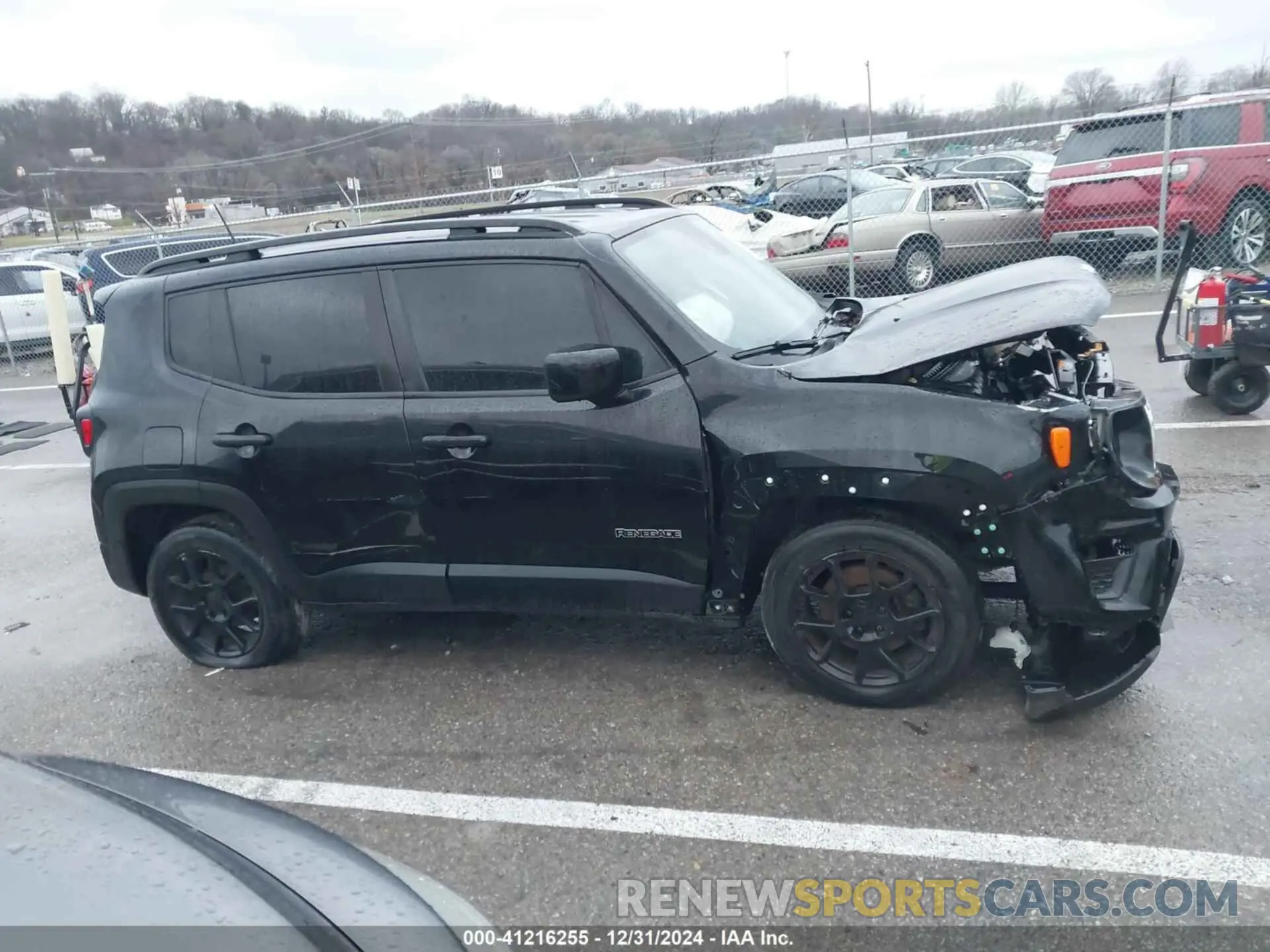 13 fotografías del automóvil dañado ZACNJCBB0MPM26206 JEEP RENEGADE 2021